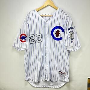 Vintage Chicago Cubs Majestic Ryne Sandberg Jersey Size 54